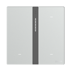  Module công tắc bối cảnh bốn Simon M7 Smart 66E8008MTY-2A màu Bạc 