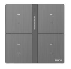  Module công tắc bối cảnh tám Metal Simon M7 Smart 66E8025MTY-2B màu 