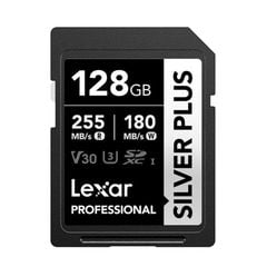  Thẻ nhớ Lexar Professional Silver Plus SDXC UHS-I V30 128GB 255MB/s 