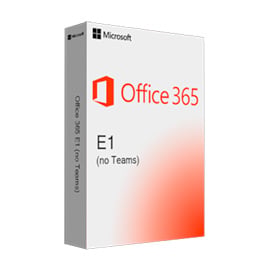 Office 365 E1 (no Teams)