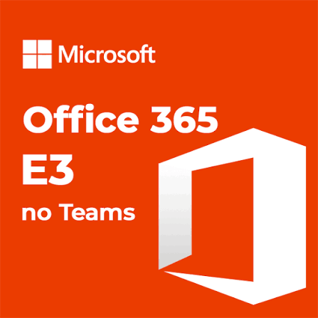 Office 365 E3 (no Teams)