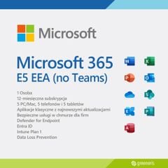  Office 365 E5 (no Teams) 