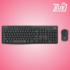  BỘ BÀN PHÍM CHUỘT KHÔNG DÂY LOGITECH MK295 MÀU ĐEN (USB/SILENTTOUCH) 