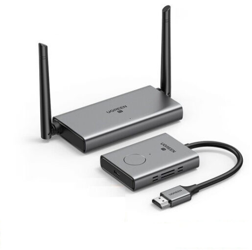 Bộ chuyển đổi HDMI có chipset trình chiếu từ xa gồm bộ truyền, nhận Ugreen (50633)A