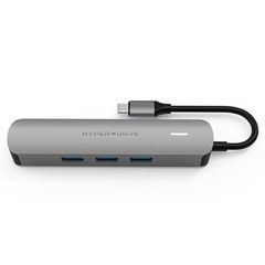  Hub chuyển đổi Type-C 6 in 1 Hyperdrive HD233B-SILVER 