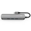 Hub chuyển đổi Type-C 6 in 1 Hyperdrive HD233B-SILVER