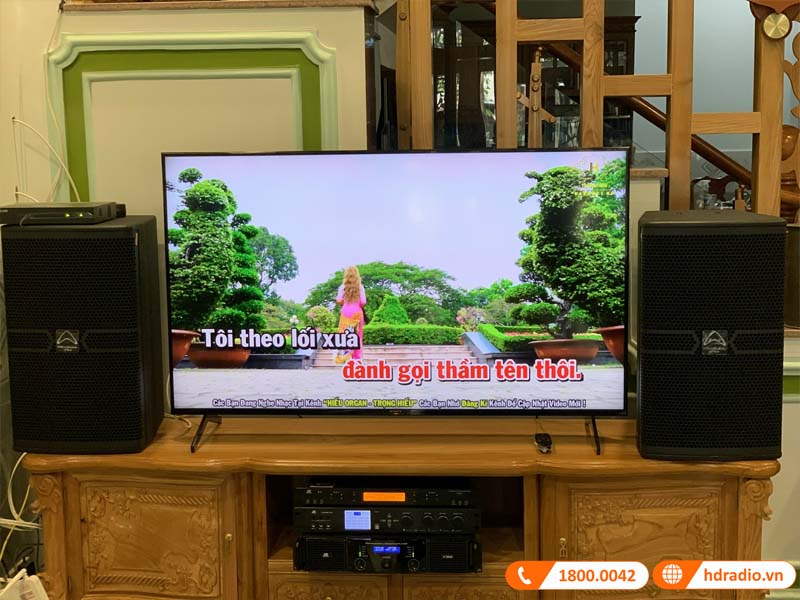 Ảnh minh họa Dàn karaoke cao cấp HDR83 (Wharfedale Anglo X12A, JKaudio H2600, X9000 Pro, K500) 1