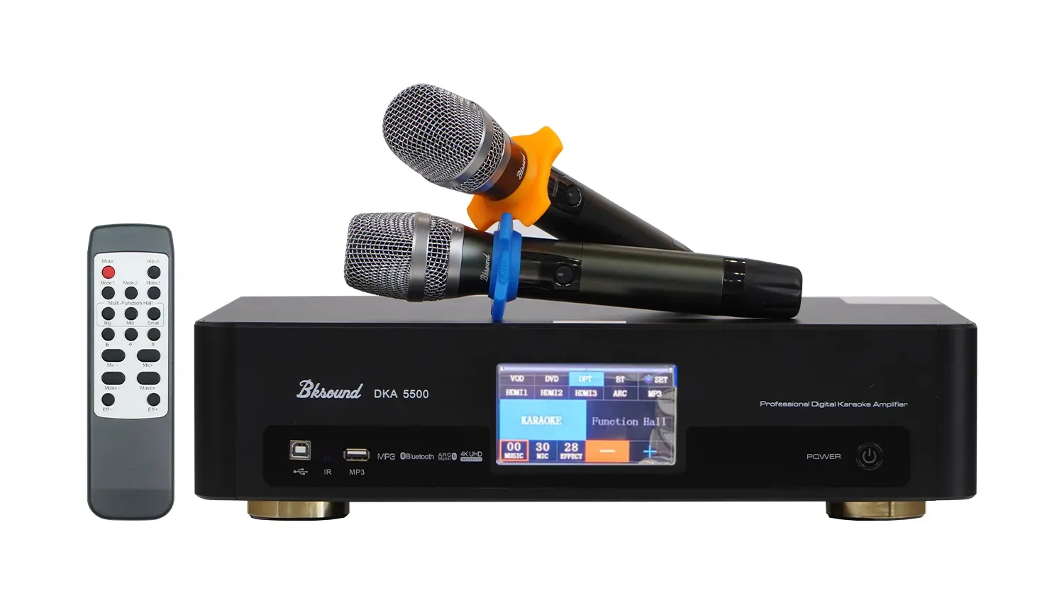 Ảnh minh họa Digital Karaoke Power Amplifier Bksound DKA 5500 (2 kênh, 250W, Kèm micro không dây) 2