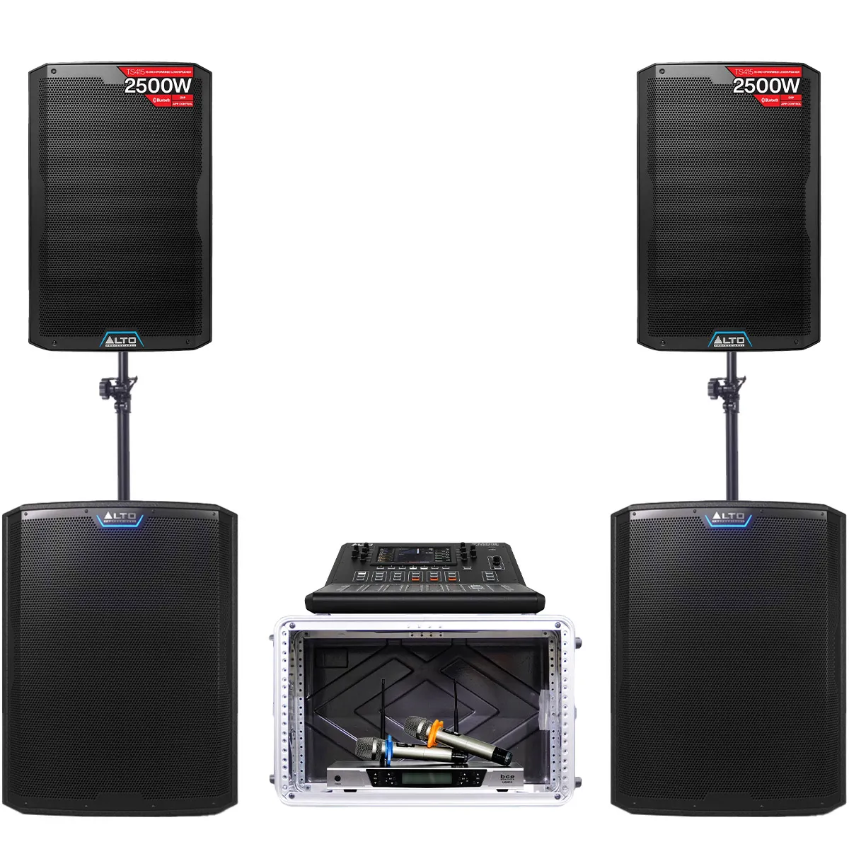 Ảnh minh họa Dàn karaoke - Sân khấu Mini Alto 28 (Alto TS415, Alto TS18S, Alto TMD16, BCE UGX12) 2