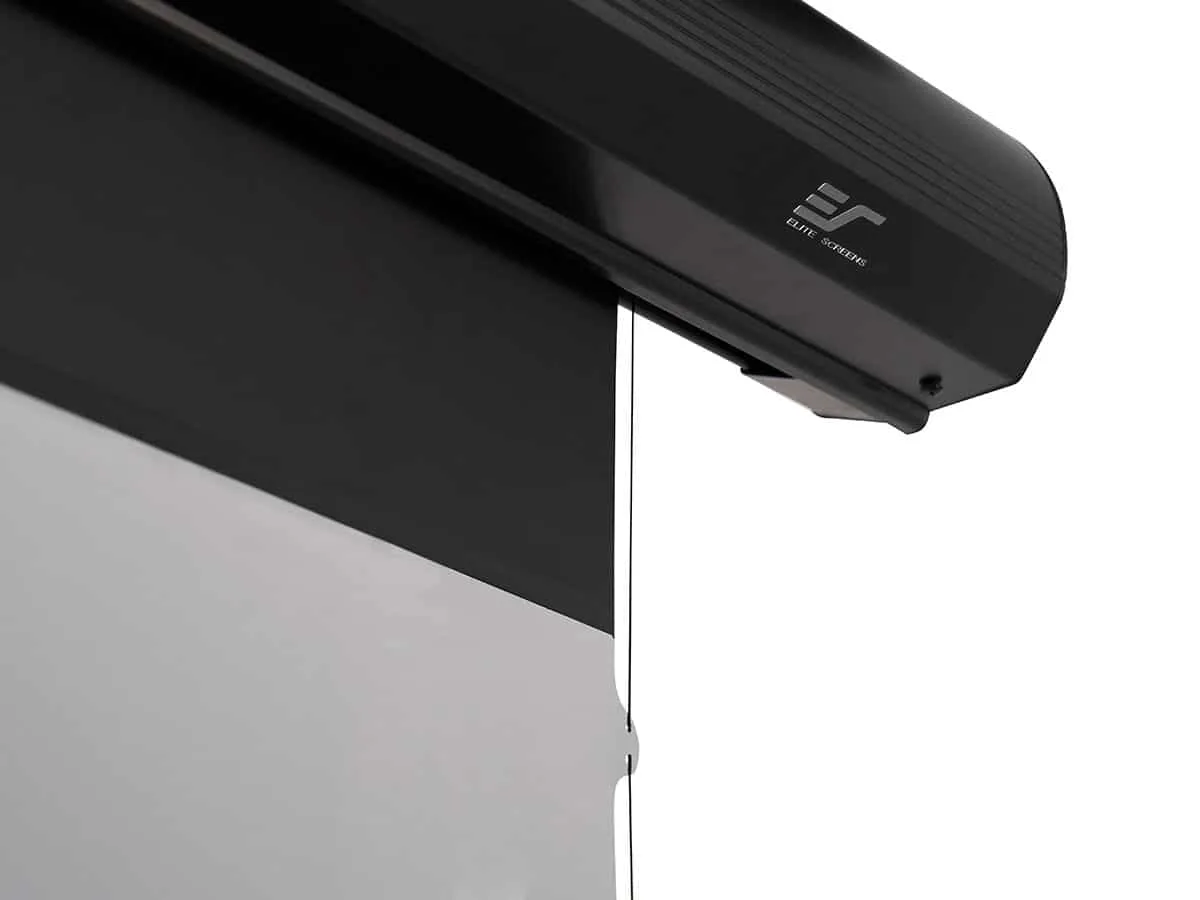 Ảnh minh họa Màn chiếu Elite Screens Starling Tab-Tension CLR 101 inch STT101UH2-CLR – Màn điện căng 2 mép chống sáng cho UST 2