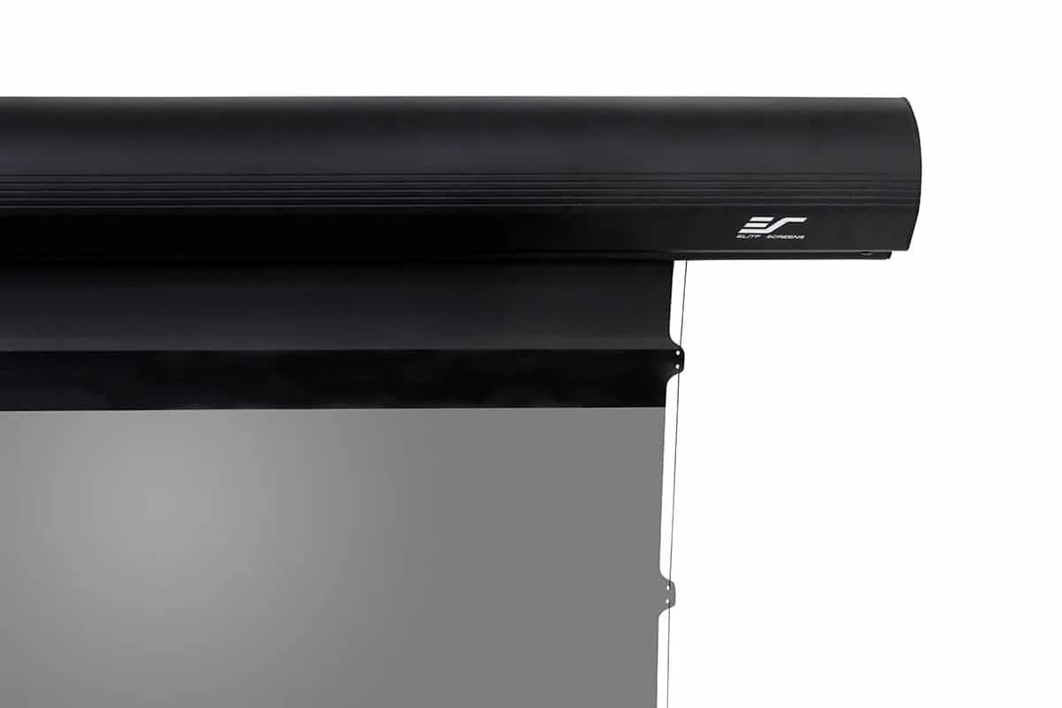 Ảnh minh họa Màn chiếu Elite Screens Starling Tab-Tension CLR 101 inch STT101UH2-CLR – Màn điện căng 2 mép chống sáng cho UST 3