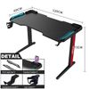GADGETON T2-1200 – Bàn gaming đèn RGB chuyển động kiểu chữ Z - Đen