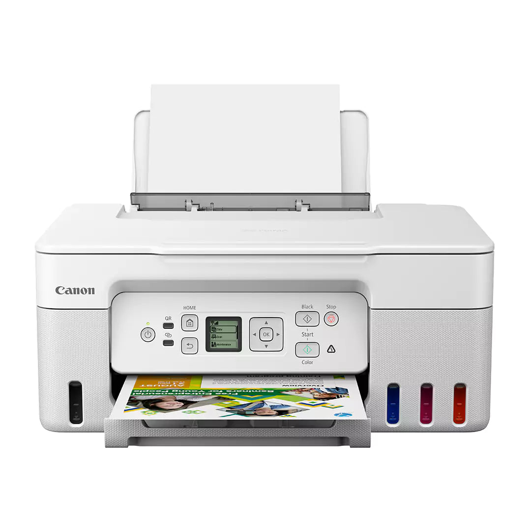 Ảnh minh họa Canon PIXMA G3470 Máy in phun không dây đa chức năng MegaTank - 11ppm / 4800dpi / A4 / Màu / Trắng + Kèm giấy A4 2