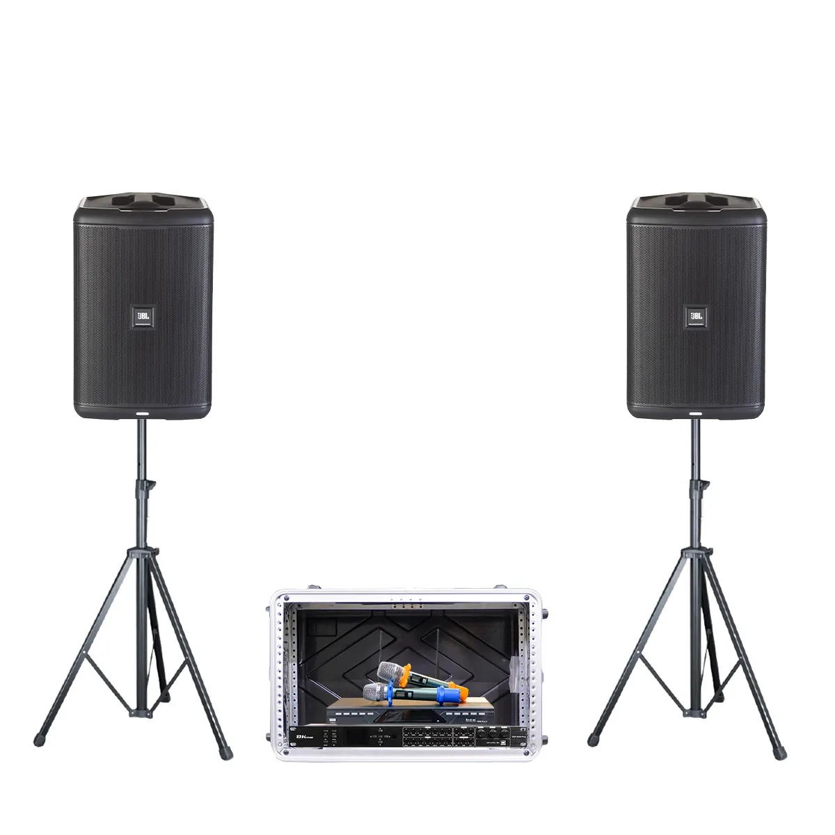 Ảnh minh họa Dàn karaoke di động JBL 10 (JBL Eon One Compact, BKSound DSP-9000 Plus, BCE U900 Plus X) 2