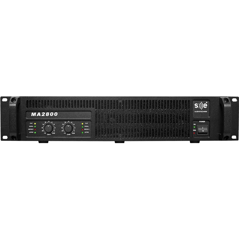 Công suất SE AudioTechnik MA-2800, Công suất 800W x 2 kênh, Mạch Class AB
