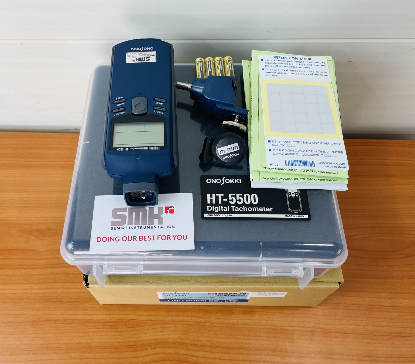 Ảnh minh họa ONO SOKKI HT-5500 thiết bị đo tốc độ vòng quay điện tử 2