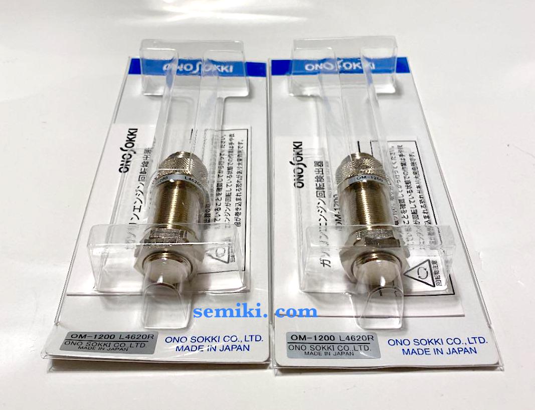 ONO SOKKI OM-1200, OM-1500 cảm biến đo vòng tua máy dò RPM động cơ