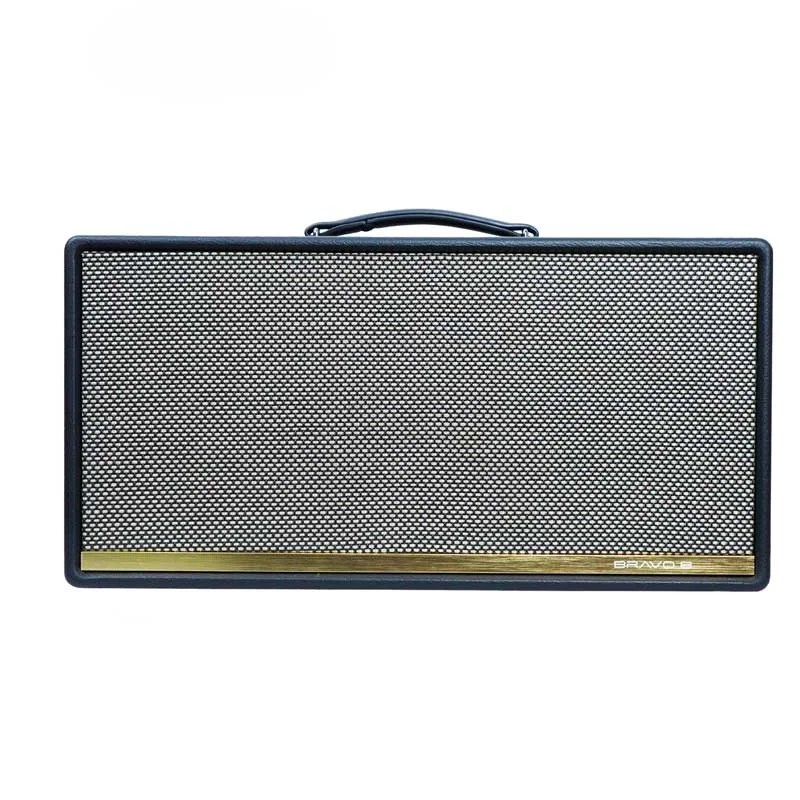 Ảnh minh họa Loa Arirang Bravo 8, Bass 16.5cm, 200W, Bluetooth 5.0, Optical, HDMI ARC, AUX, USB, Pin 6000mAh, Đi kèm 2 mic không dây 1