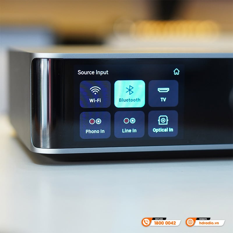 Ảnh minh họa Network Player WiiM Ultra, Tích hợp DAC, Wi-Fi 6E, Bluetooth 5.3, Chromecast, Spotify, TIDAL, WiiM Home App 3
