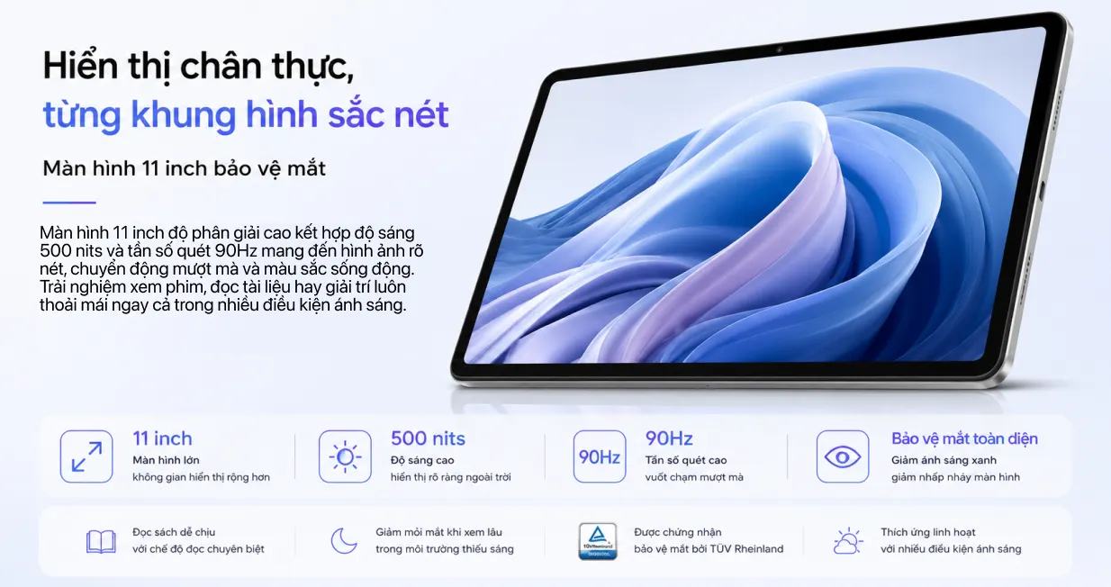 Ảnh minh họa OPPO Pad SE WiFi 4GB 128GB 2