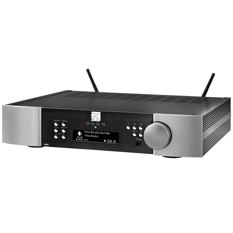 Ảnh minh họa Network Player-Preamplifier-DAC Moon 390, Chip ESS DAC PRO, WiFi, Bluetooth 1