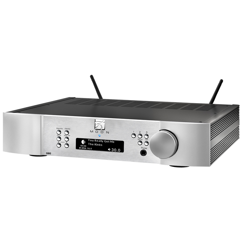 Ảnh minh họa Network Player-Preamplifier-DAC Moon 390, Chip ESS DAC PRO, WiFi, Bluetooth 3
