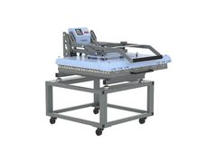  OtterPro máy ép nhiệt ngăn kéo 80x100cm Light Blue, không kèm chân đế 