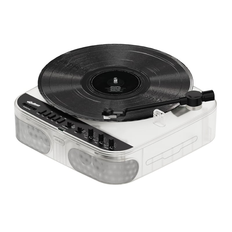 Ảnh minh họa Đầu đĩa than tích hợp loa Gadhouse Cosmo, Tốc độ quay 33 / 45 RPM, Đầu kim MM Gadhouse G, Bluetooth 5.3 2