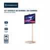 Powerology Android 32” UHD 60Hz Máy tính bảng kèm chân đế 8 +128GB