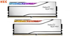  Ram Desktop Gskill Trident Z5 Royal Neo 96GB CL28 DDR5 6000Mhz Silver 
