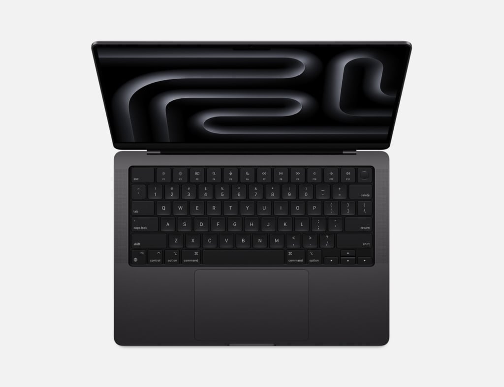 Ảnh minh họa Laptop Apple MacBook Pro M4 Max 14C CPU 32C GPU 36GB 1TB SSD 16.2" Bạc/Đen 1
