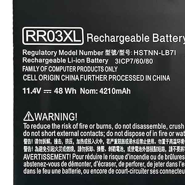 Ảnh minh họa Thay Pin Laptop HP ProBook 430 440 450 455 470 G4 MT20 Series, RR03XL RR03048XL Zin 1