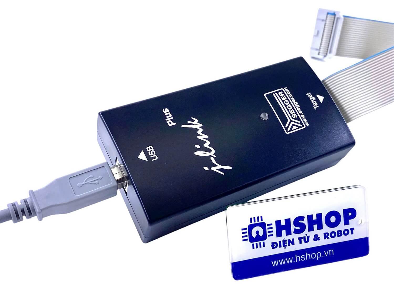 Ảnh minh họa Mạch nạp J-Link PLUS 8.08.28 JTAG SWD Debugger, Programmer chính hãng SEGGER 2
