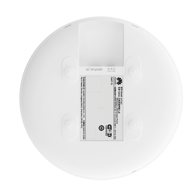 Ảnh minh họa Bộ phát wifi 6 Huawei eKitEngine AP361, tốc độ tối đa 1.775 Gbps, 80 User, LAN 1GE hỗ trợ PoE (không nguồn) 2