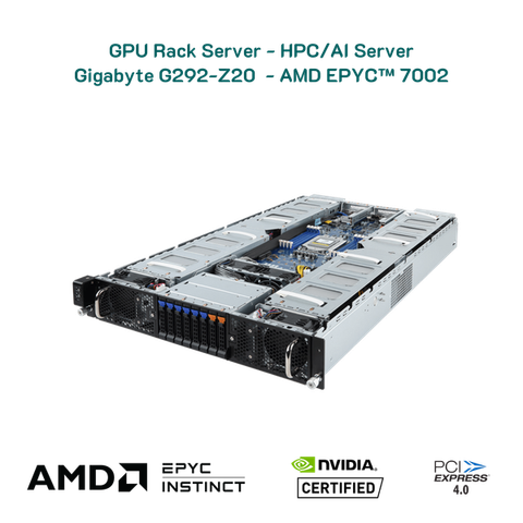 GPU rack server Gigabyte G292-Z20