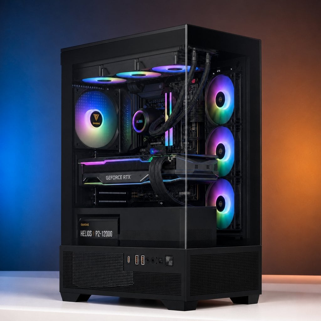 PC Gaming Ryzen 5 5500 | RAM 16GB DDR4 | RTX 3050 6GB | SSD 256GB NVMe (Mới)