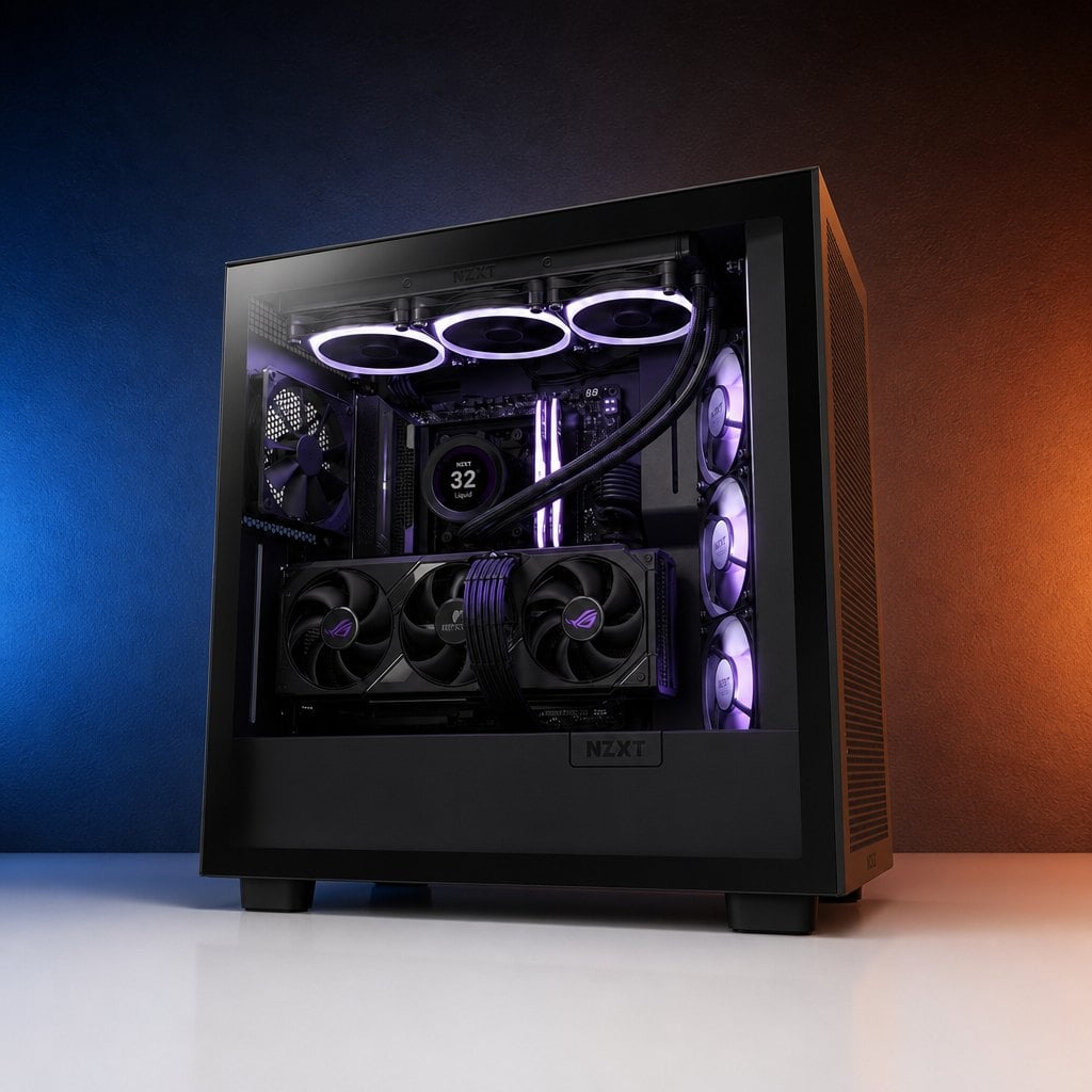 PC Gaming Ryzen 7 9800X3D | RAM 32GB DDR5 | RTX 5080 16GB | SSD 256GB (Mới)