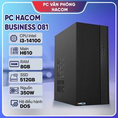  PC HACOM BUSINESS 081 (Intel i3 14100/8GB RAM) 
