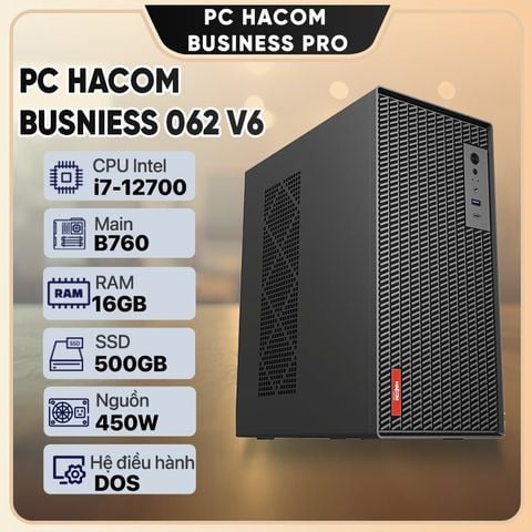 PC HACOM BUSSNIESS 062 V6 (Intel i7 12700/16GB RAM/500 GB SSD)