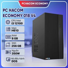  PC HACOM ECONOMY 018 V4 (Intel i3 12100/8GB RAM/256 GB SSD) 