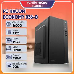  PC HACOM ECONOMY 036-B (Ryzen 5600G/16GB RAM/512GB SSD) 