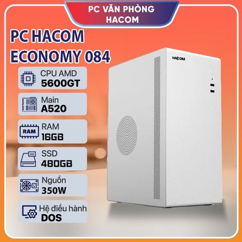 PC HACOM ECONOMY 084 (Ryzen 5 5600GT/16GB RAM/480GB SSD)