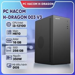  PC HACOM H-DRAGON 003 V3 (Intel i3 12100/16GB RAM/256 GB SSD) 