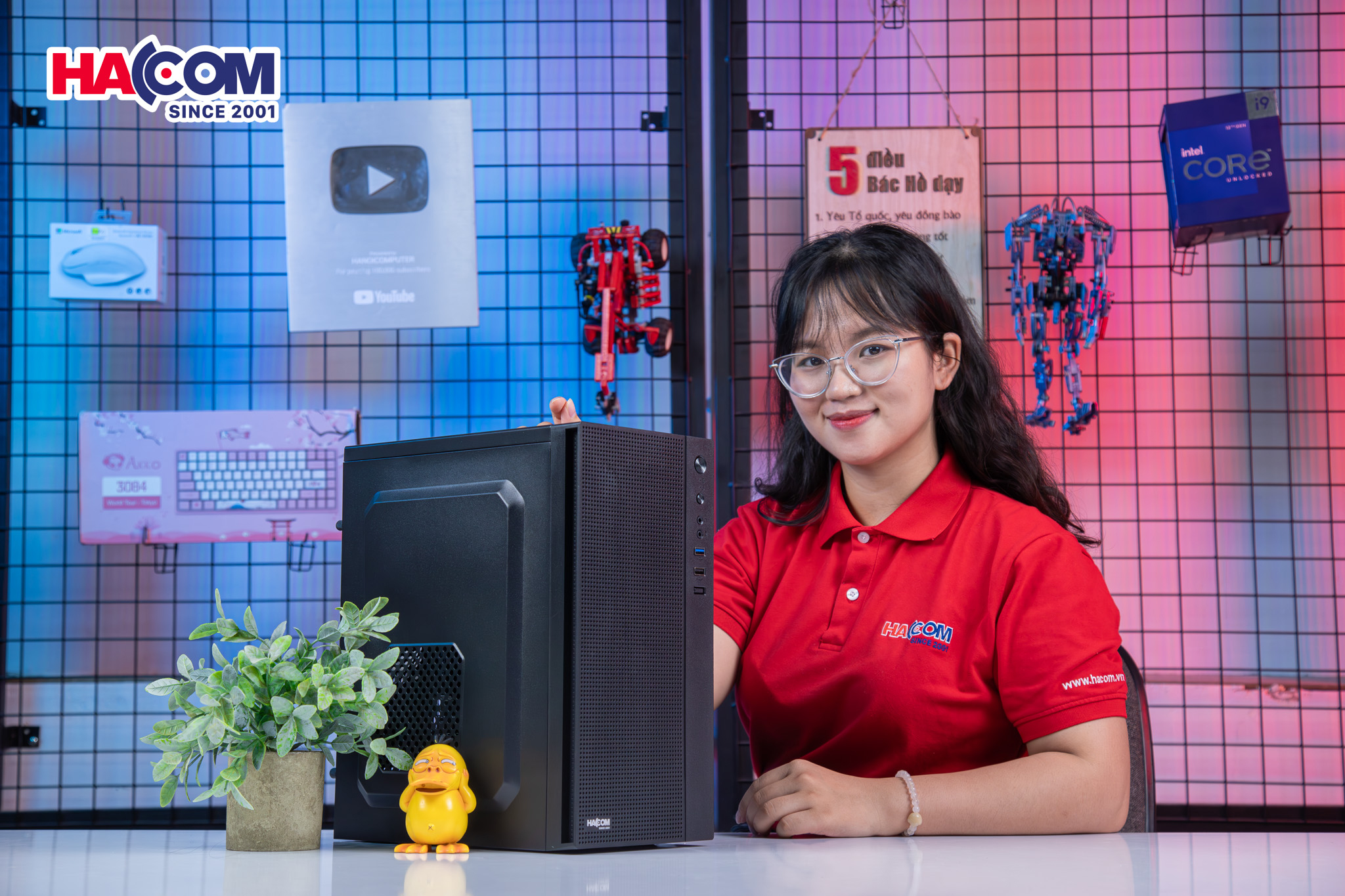 Ảnh minh họa PC HACOM H-DRAGON V1 ( Intel i3 12100/16GB RAM/256 GB SSD ) 1