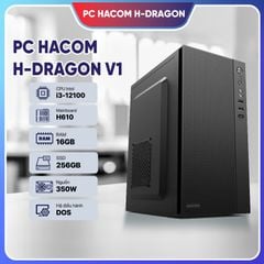  PC HACOM H-DRAGON V1 (Intel i3 12100/16GB RAM/256 GB SSD) 