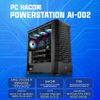 PC HACOM PowerStation AI-002 9950X3D (Ryzen 9 9950X3D/Pro 4000 24GB)