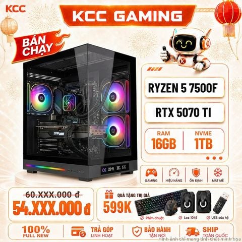 PC KCC AMD R5-7500F / VGA RTX 5070 Ti