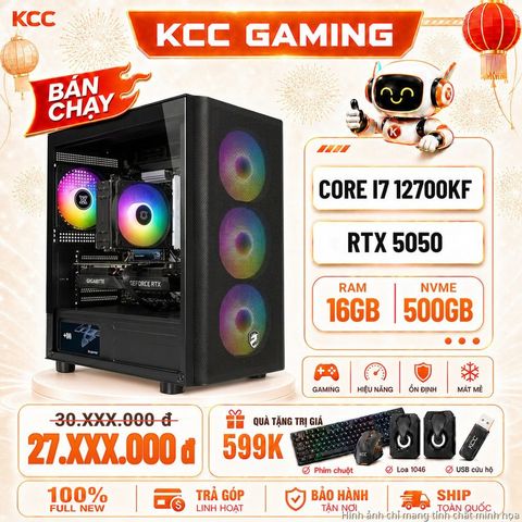 PC KCC Intel i7-12700KF / VGA RTX 5050