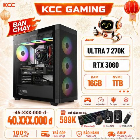 PC KCC Intel U7-270K Plus / VGA RTX 3060
