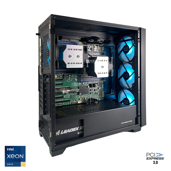 Ảnh minh họa PC workstation Dual Xeon Gold 40 nhân / 80 luồng 2